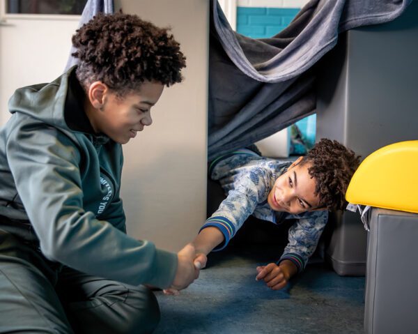 Hutten bouwen op de buitenschoolse opvang - Kinderopvang Wageningen